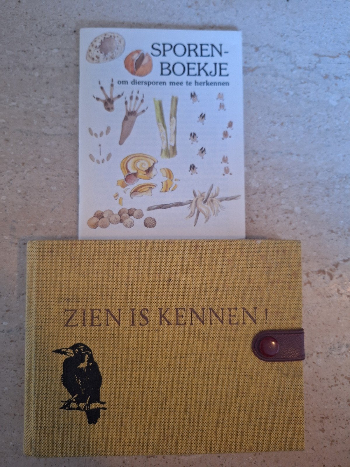 Zien is Kennen! & Sporenboekje - Vogels en diersporen, Boeken, Ophalen of Verzenden, Gelezen, Vogels, Nol Binsbergen en Mr D. Mooij (Zien is Kennen!)