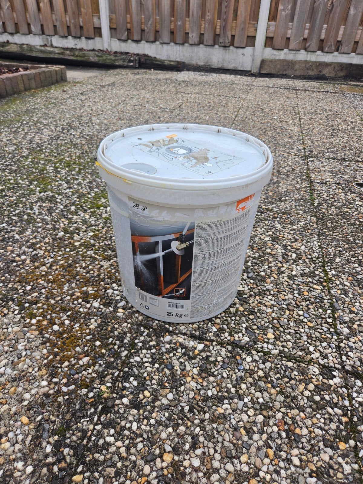 Straalgrit SB90 Stihl, Doe-het-zelf en Verbouw, 100 liter of meer, Ophalen, 10 bar of meer