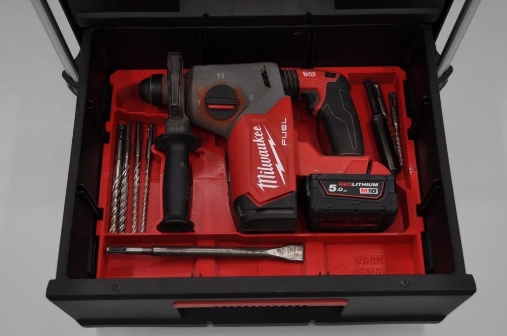 Milwaukee Packout insert M18 SDS boorhamer, Almere, Nieuw, GEREED3D, Ophalen of Verzenden