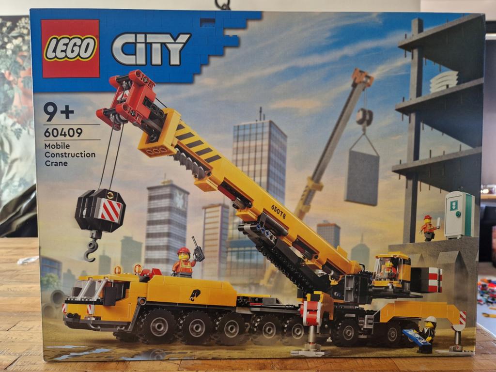 Lego 60409 Mobile Construction Crane, City, Lego, Ophalen of Verzenden, Zo goed als nieuw