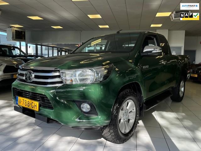 Toyota HiLux 2.4 D-4D-F Xtra Cab Professional 4X4/1e Eigenaa, Auto's, Toyota, Bedrijf, Te koop, Hilux, 4x4, ABS, Achteruitrijcamera
