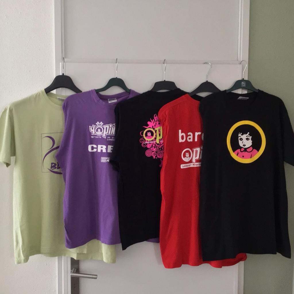 Pinkpop Diverse T-shirts - Maat XL - Ook los te koop, Ophalen of Verzenden, Zo goed als nieuw, Maat 56/58 (XL), Groen