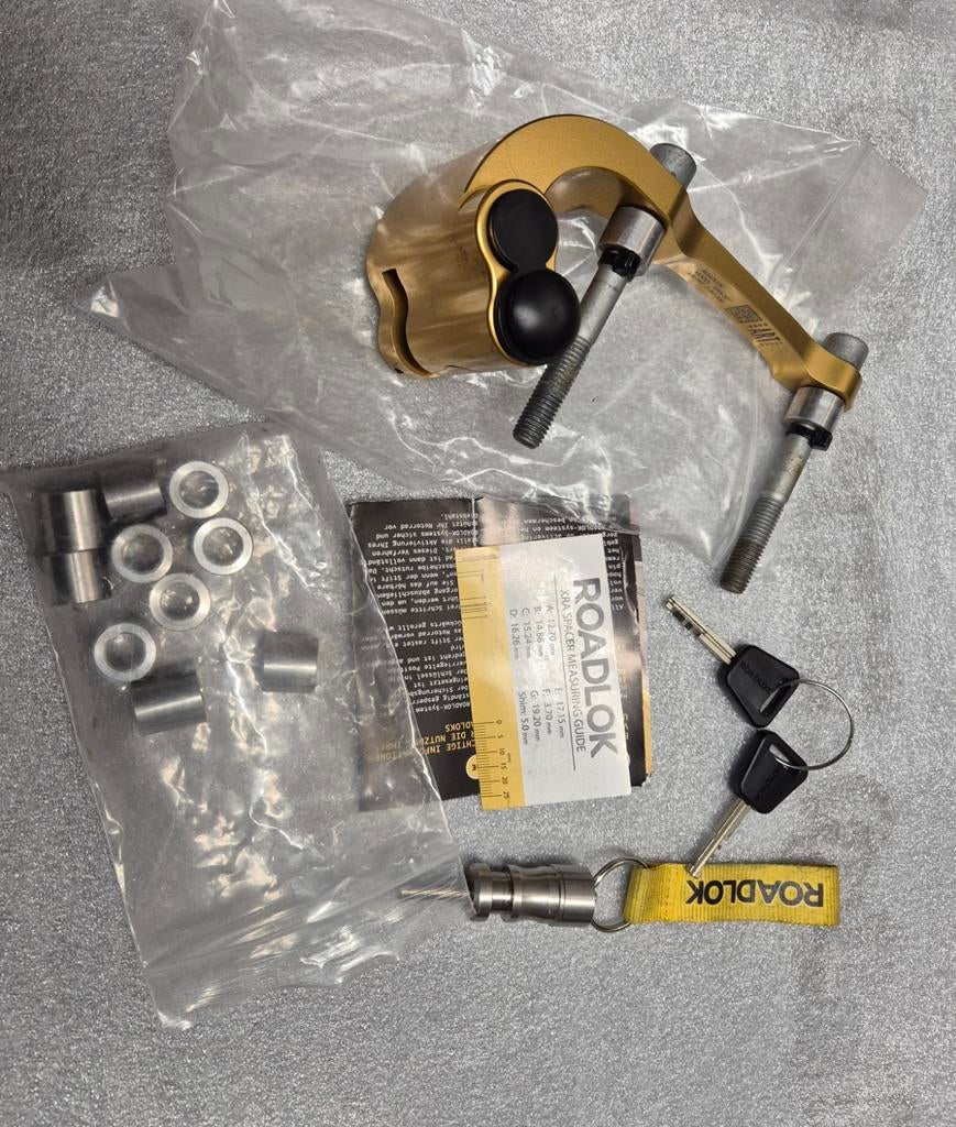Roadlok XRA-307 Schijfremslot - ART Gekeurd, Ophalen of Verzenden