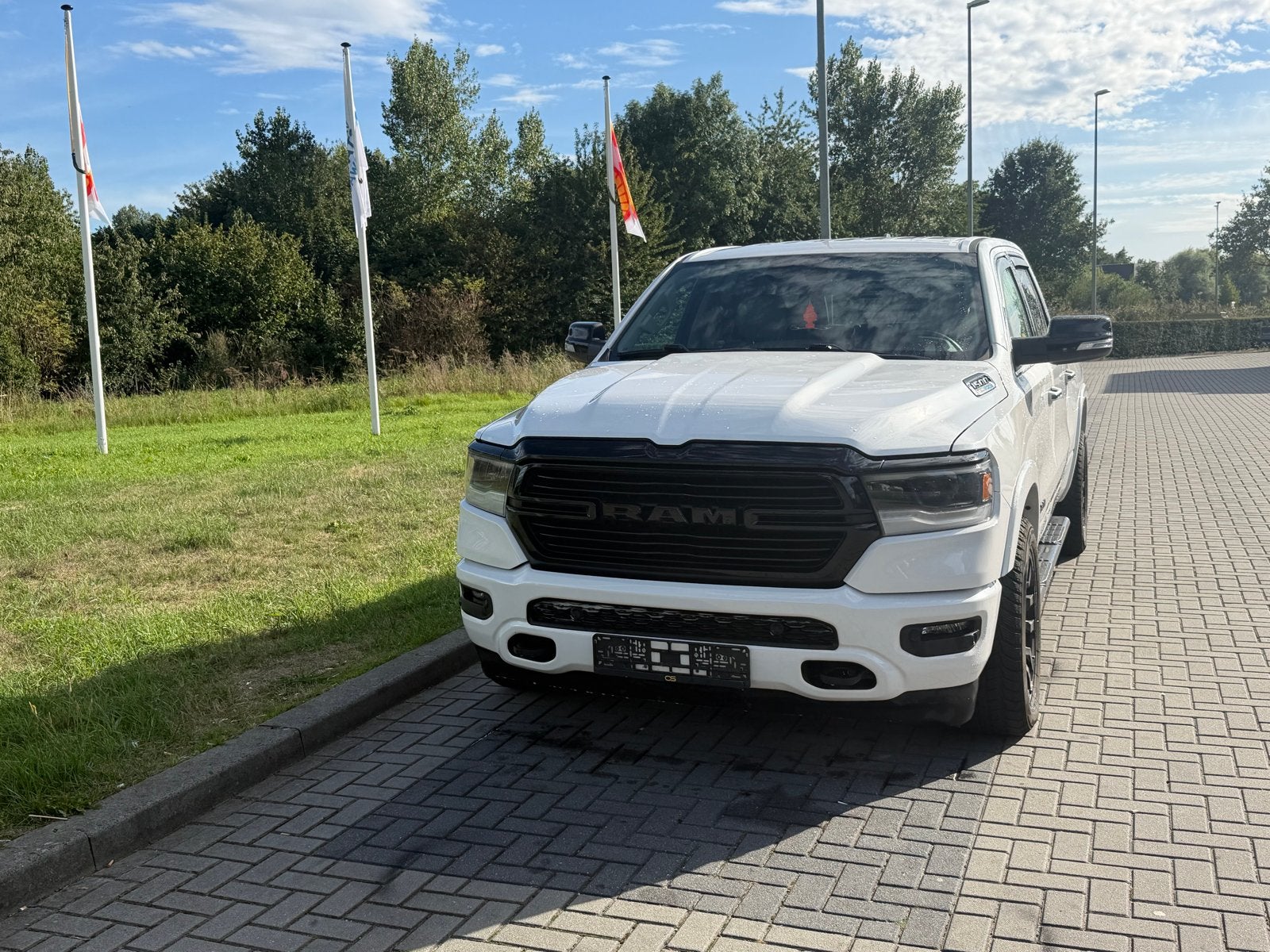 DODGE RAM 1500, Auto's, Automaat, Wit, Leder, Bedrijf