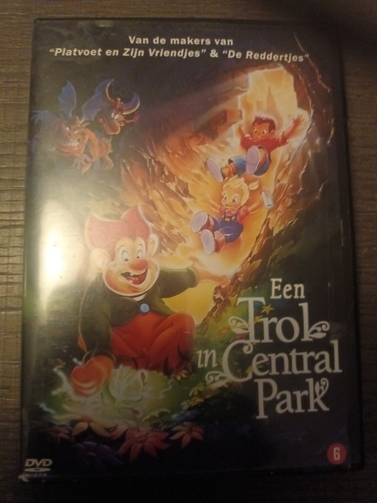 dvd Een Trol in Central Park, Cd's en Dvd's, Alle leeftijden, Verzenden, Zo goed als nieuw