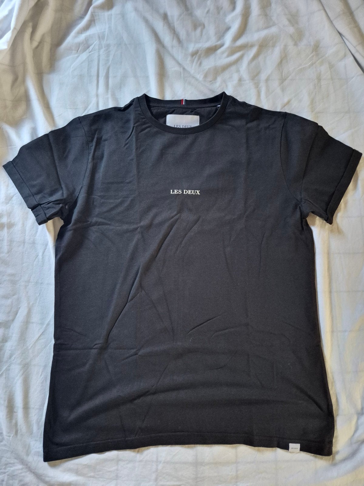 Les Deux T-shirt zwart maat M, Kleding | Heren, Maat 48/50 (M), Zwart, Ophalen of Verzenden, Zo goed als nieuw