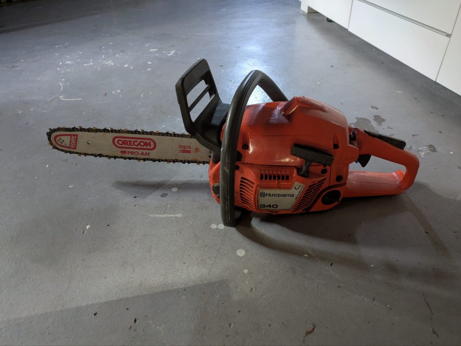 Husqvarna 340 Kettingzaag - Gebruikt maar krachtig, Ophalen of Verzenden