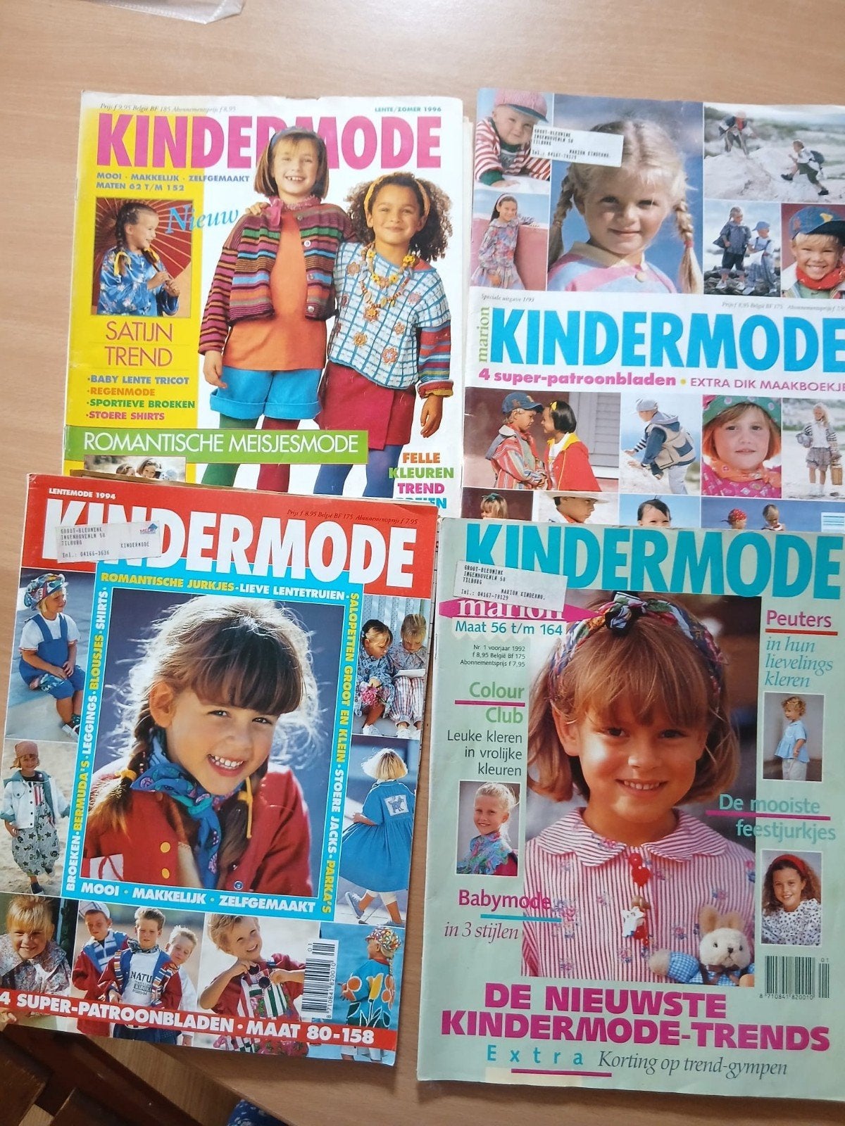 Vintage KinderMode Tijdschriften - Patronen & Trends, Ophalen of Verzenden, Gelezen, Diverse, Non-fictie