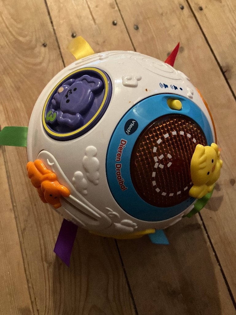 Speelbal met licht en geluid, Ophalen of Verzenden, Gebruikt, Overige typen, Met licht