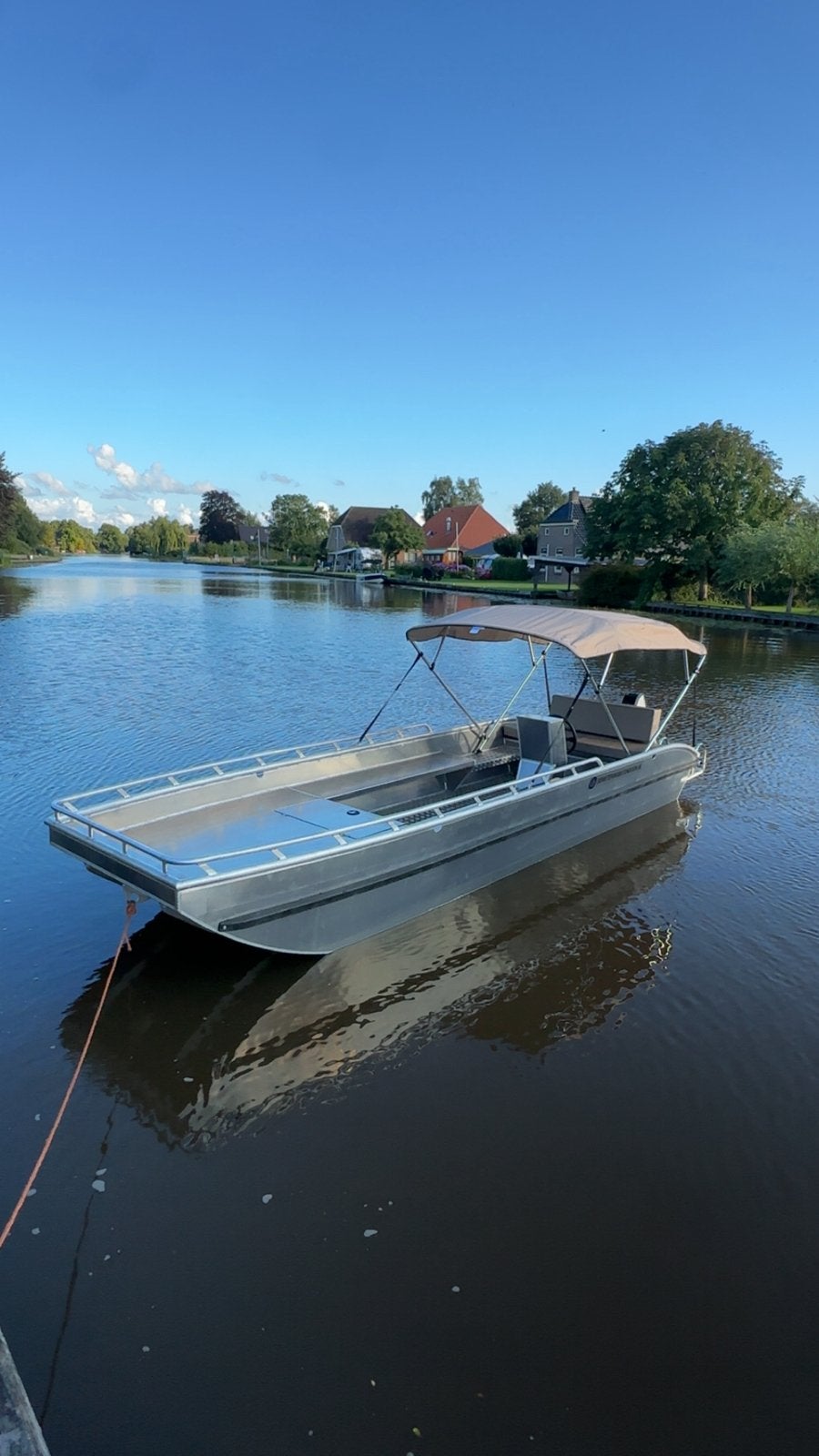 Nieuwe aluminium platbodems, punters, karperboot - maatwerk, Watersport en Boten, Overige merken, Aluminium, Geen motor, Nieuw