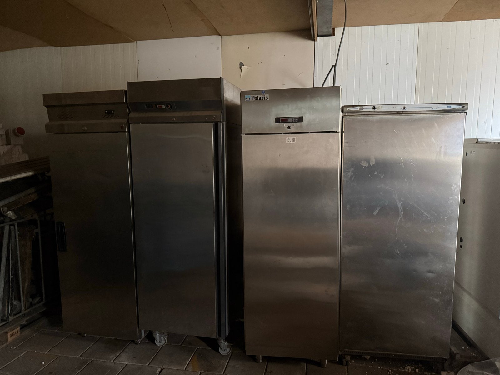 Professionele RVS Koel en vrieskasten - Diverse Maten, Witgoed en Apparatuur, Gebruikt, 200 liter of meer, 60 cm of meer, Met aparte vriezer