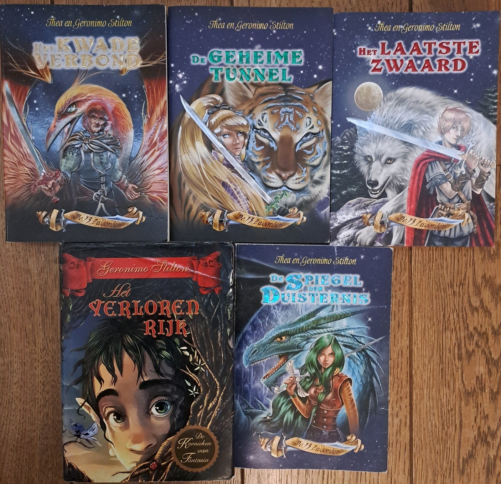 Geronimo Stilton - 5 boeken, Ophalen, Zo goed als nieuw, Geronimo Stilton