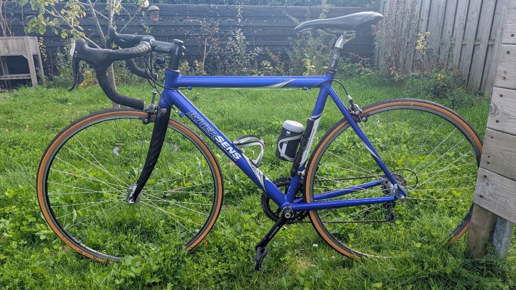 Intersens racefiets maat 54, Fietsen en Brommers, Gebruikt, Heren, Aluminium, Meer dan 20 versnellingen