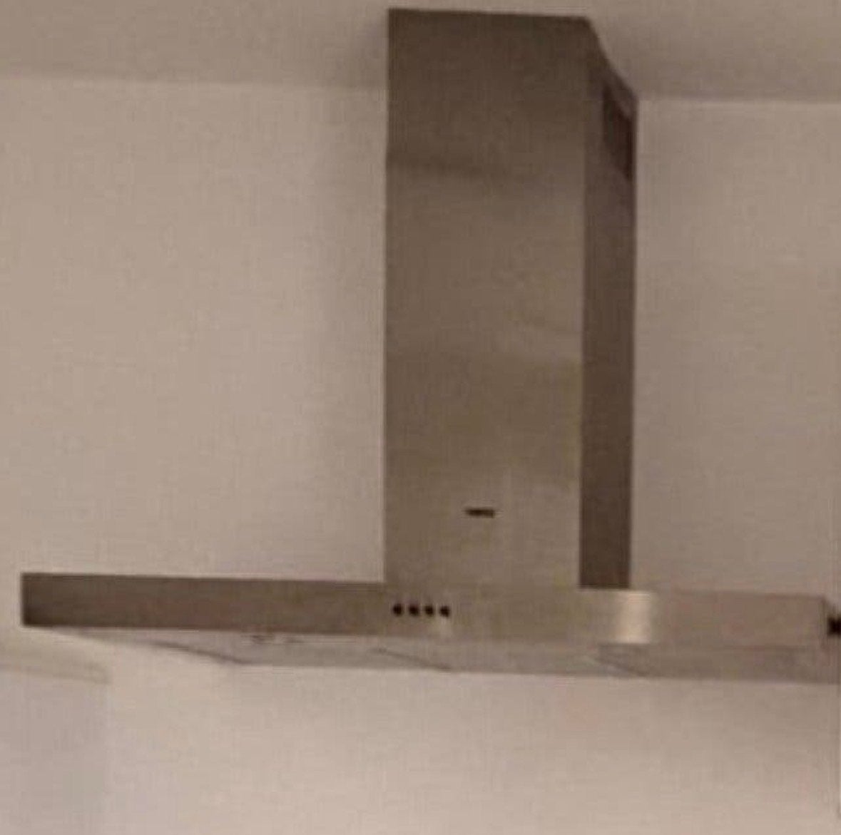 Zanussi ZHC600X Afzuigkap (59,8 cm, RVS, mechanisch), Ophalen of Verzenden, Gebruikt, Vrijstaand, Wandschouwkap