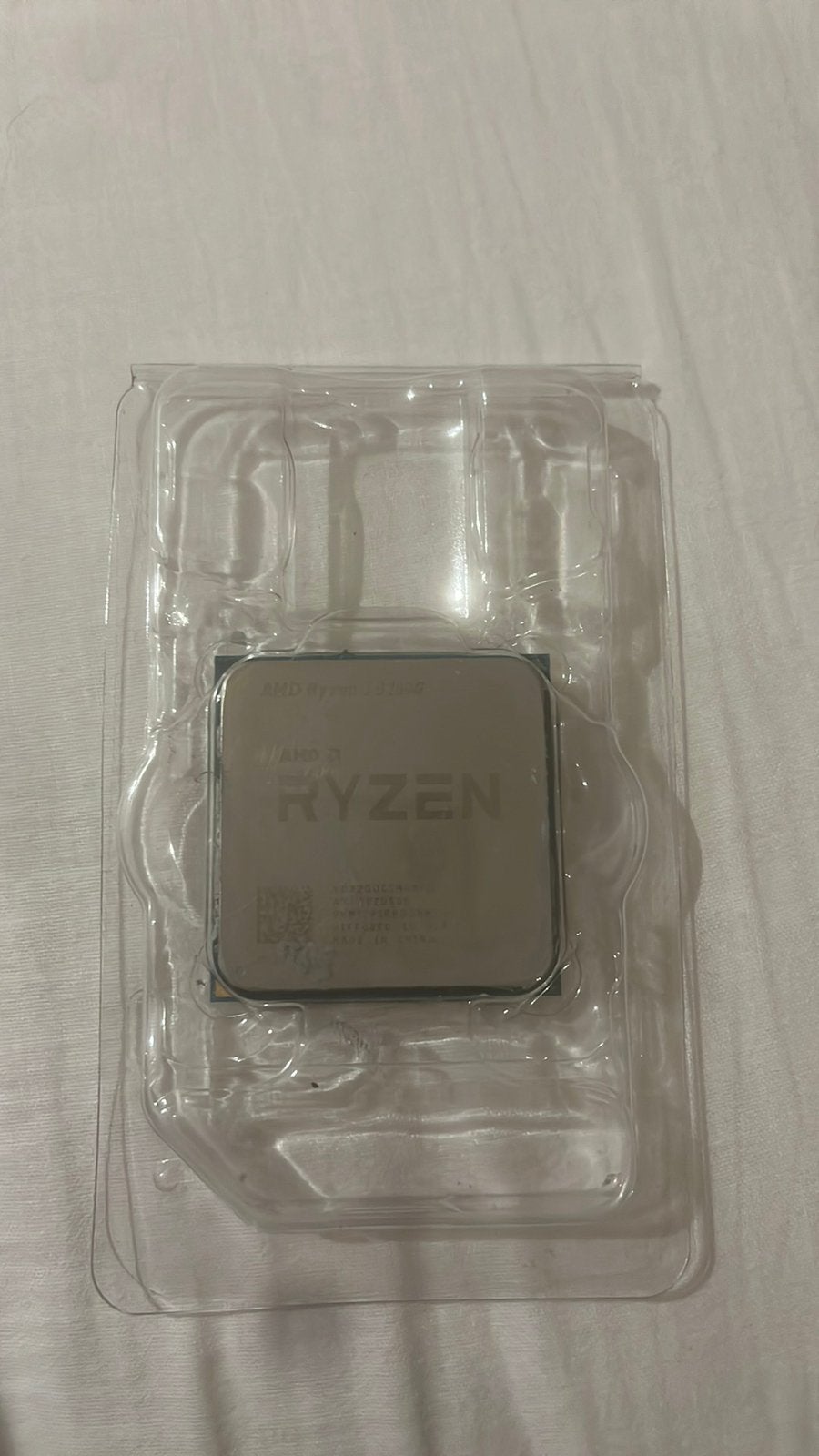 AMD Ryzen 3 3200G Processor - Quad Core, 3.6GHz, Computers en Software, Processors, Ophalen of Verzenden, Zo goed als nieuw, 4-core