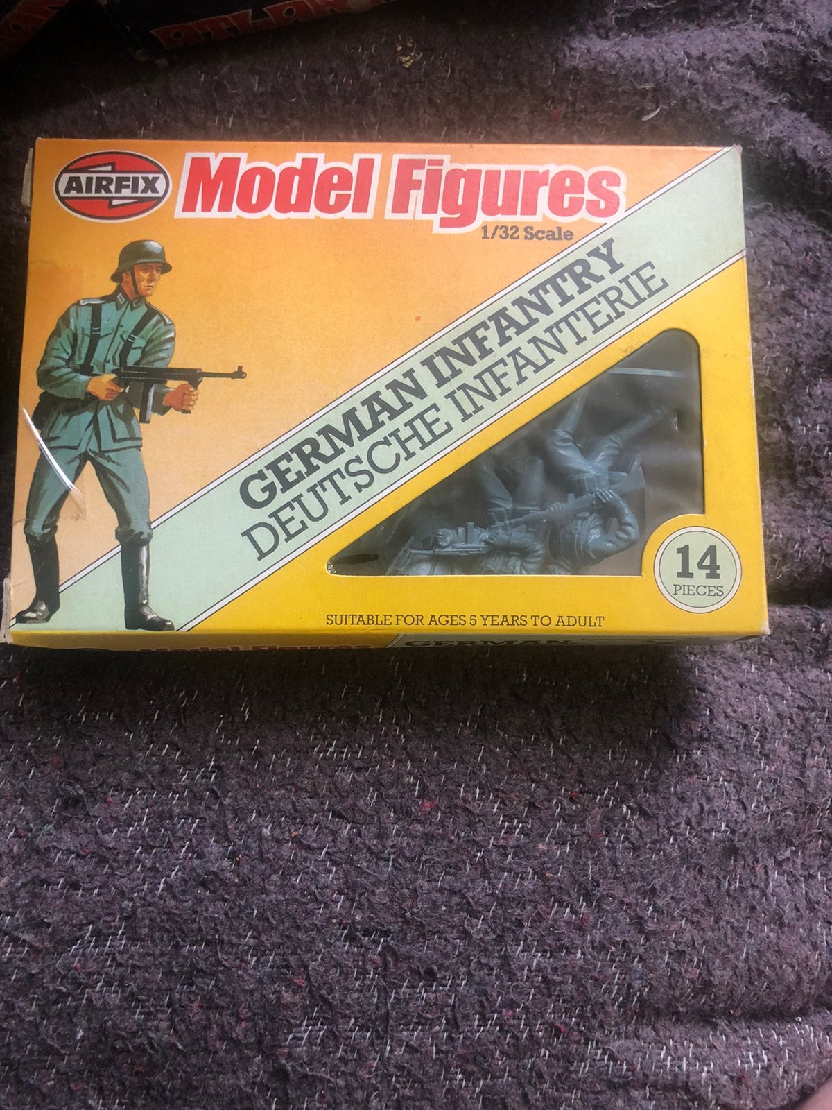 German infantry airfix, Ophalen of Verzenden, Zo goed als nieuw, 1:50 of kleiner