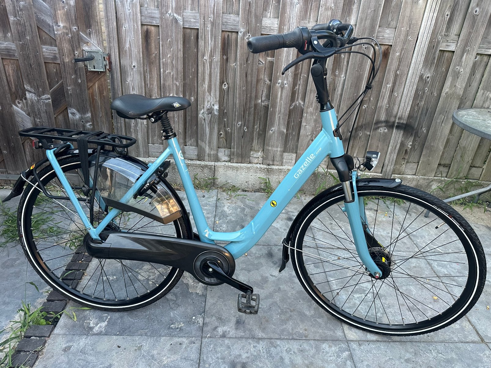 Gazelle orange C7+ damesfiets maat 53 cm, Fietsen en Brommers, Fietsen | Heren | Herenfietsen, Ophalen, Versnellingen, 49 tot 53 cm