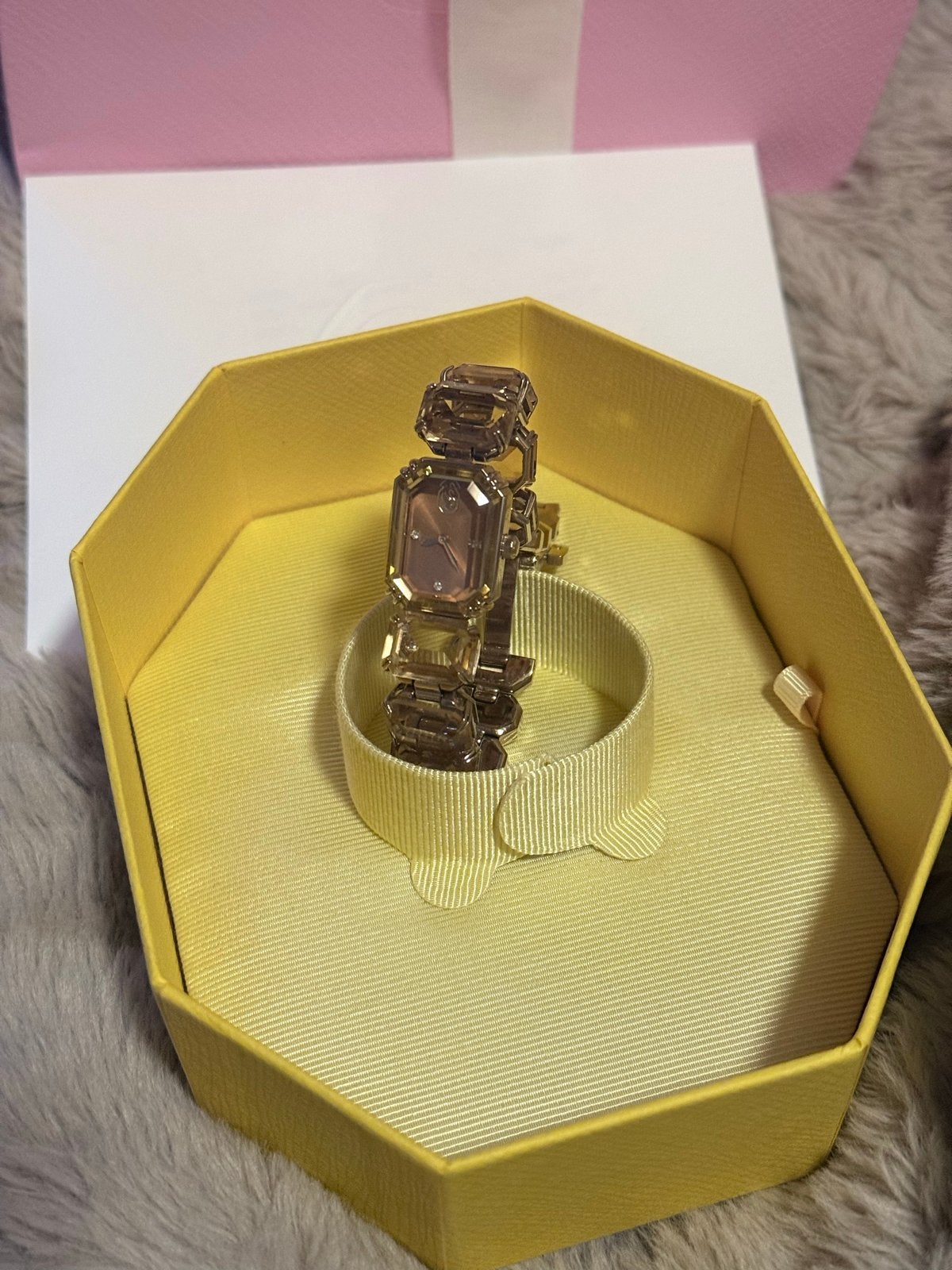 Swarovski horloge - Zo goed als nieuw, Overige merken, Overige materialen, Polshorloge, Ophalen of Verzenden