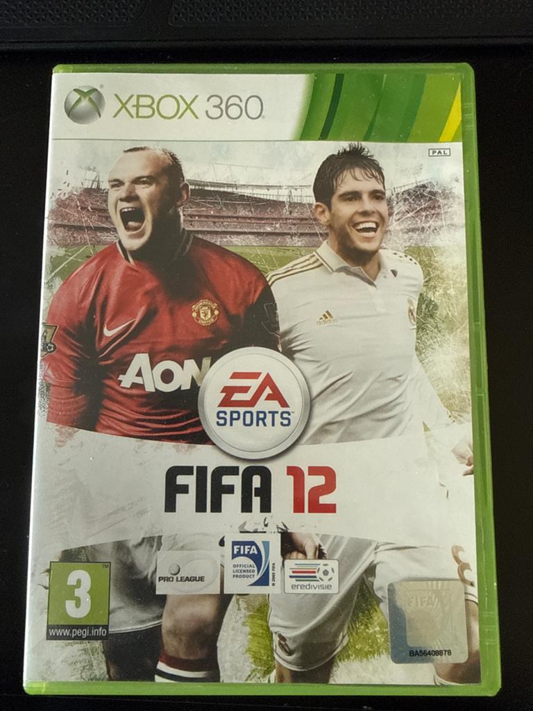 FIFA 12 Xbox 360 - Voetbalgame met Wayne Rooney & Kaká, Gebruikt, Eén computer, Ophalen of Verzenden, Sport