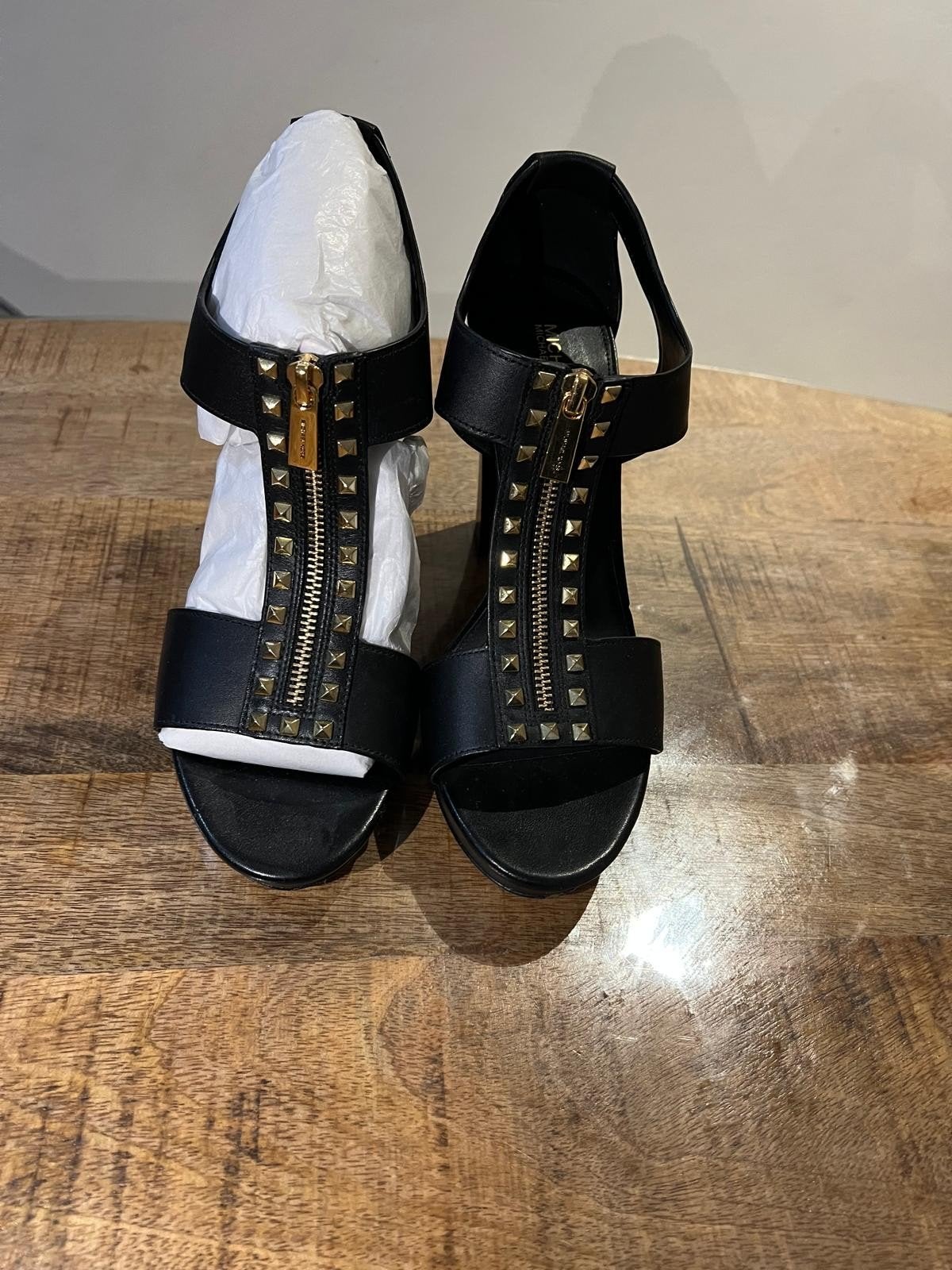 Michael kors Berkley zwart, Michael Kors, Zwart, Lage of Enkellaarzen, Nieuw