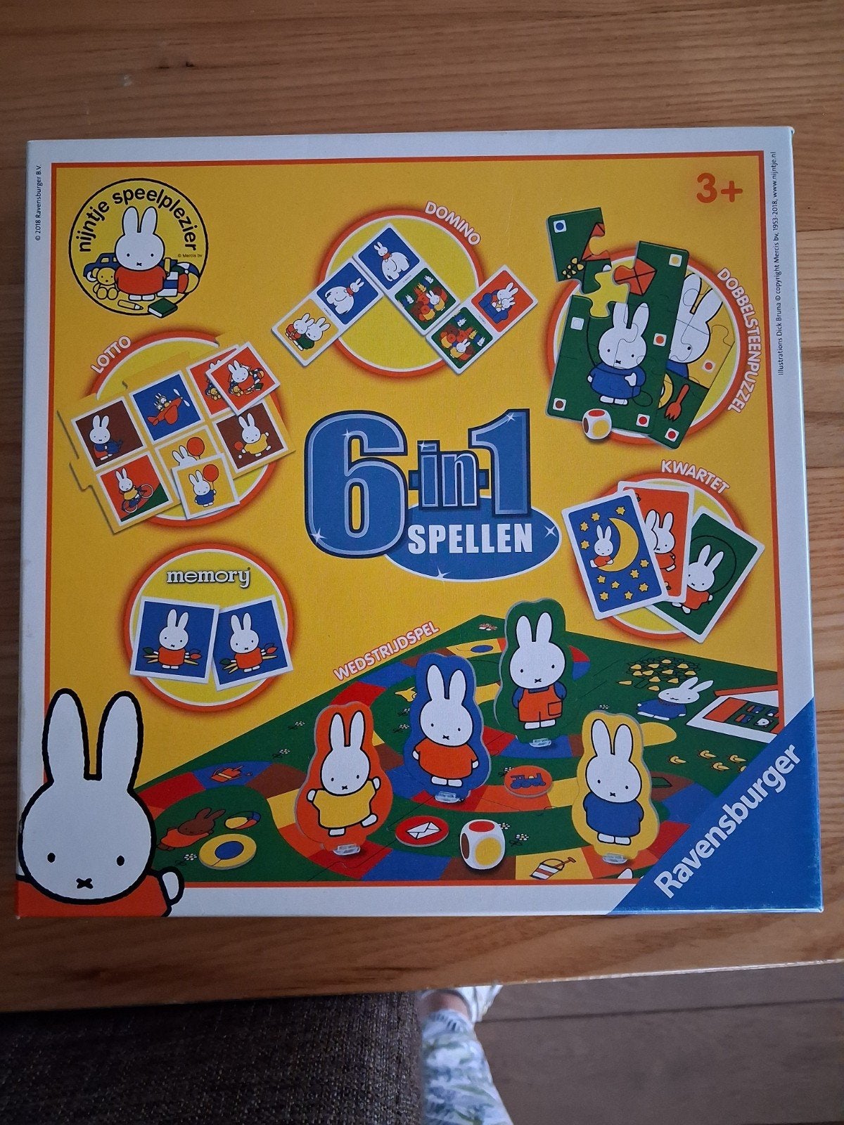 Nijntje 6 in 1 spellendoos van Ravensburger, Ophalen of Verzenden