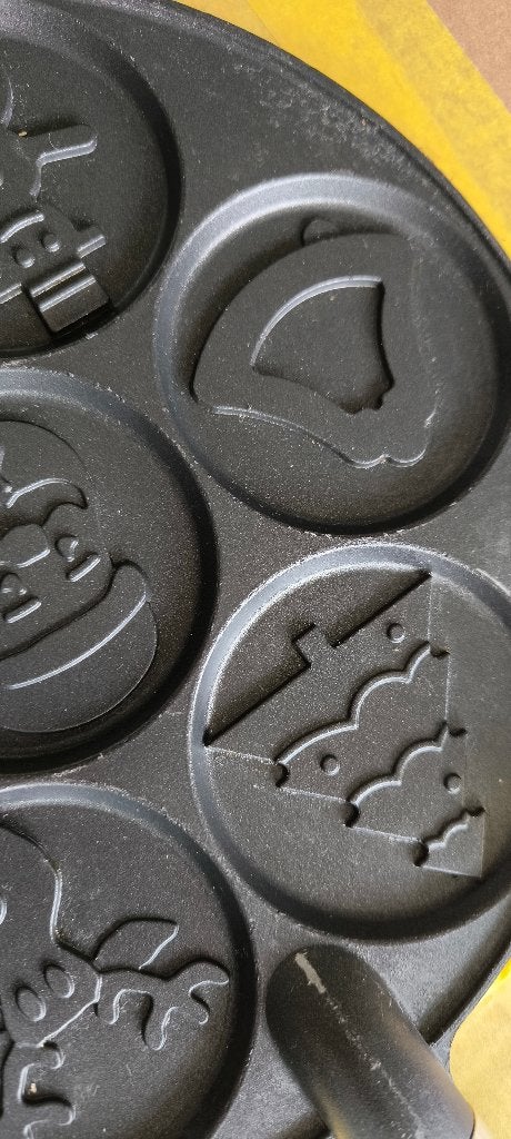 Koekepan  Nordic ware pancake, Koekenpan, Gietijzer, Met handvatten, Ophalen of Verzenden