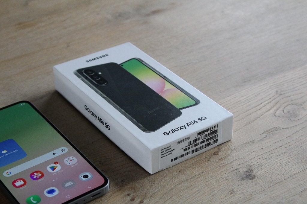 Samsung Galaxy A56 5G - 128GB - Graphite | Vrijwel nieuw, Samsung, Zwart, Touchscreen, Nieuw