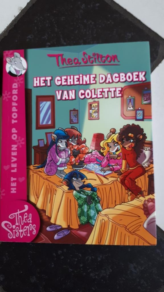Het geheime dagboek van Colette - Thea Stilton (nieuwstaat), Boeken, Thea Stilton, Fictie algemeen, Ophalen of Verzenden, Zo goed als nieuw