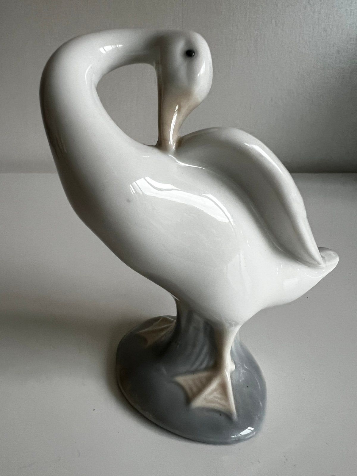 Lladro Spain Witte Zwaan Porselein Vicente Martinez 70’s, Antiek en Kunst, Ophalen of Verzenden