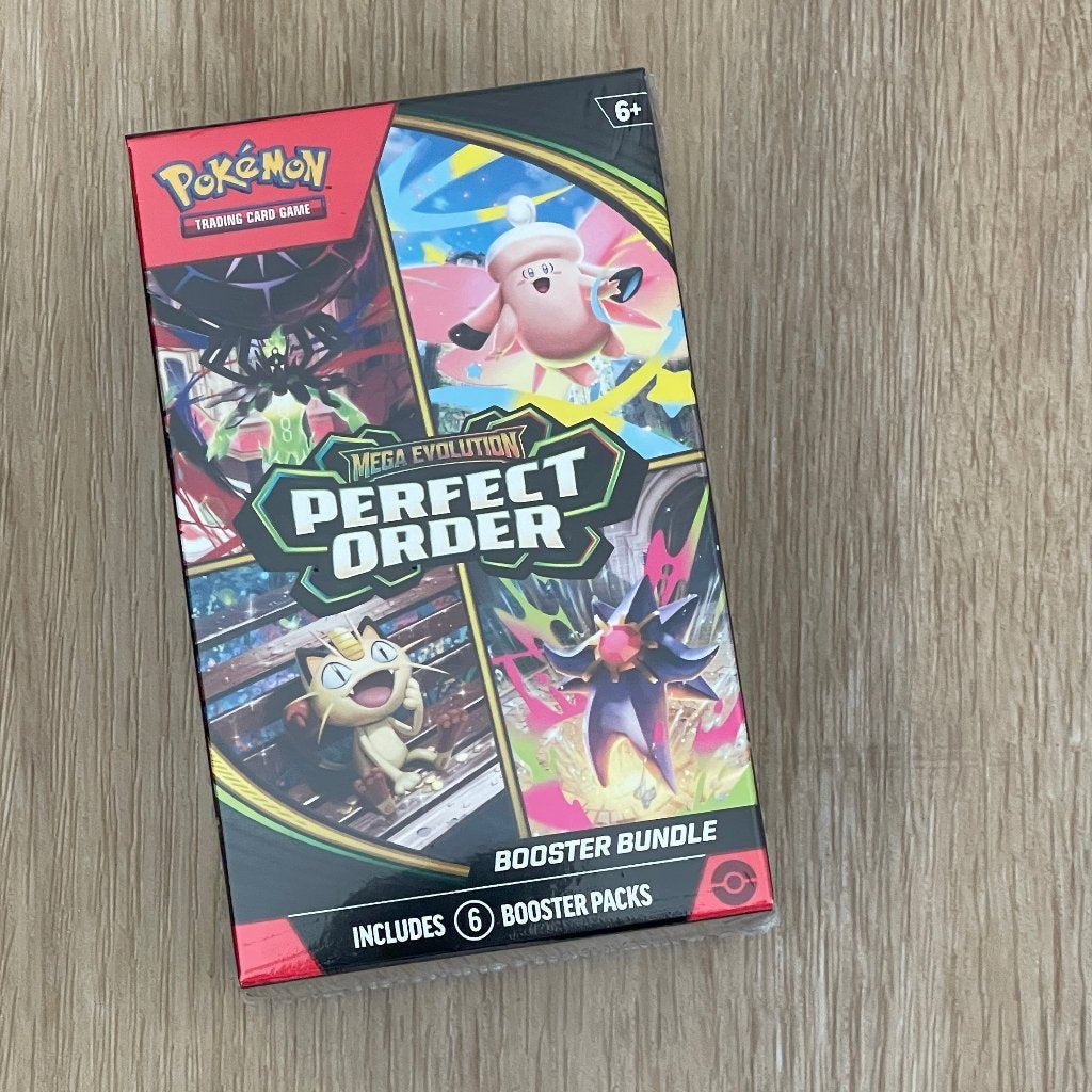 Pokémon TCG Mega Evolution Perfect Order Booster Bundle, Ophalen of Verzenden, Nieuw, Booster