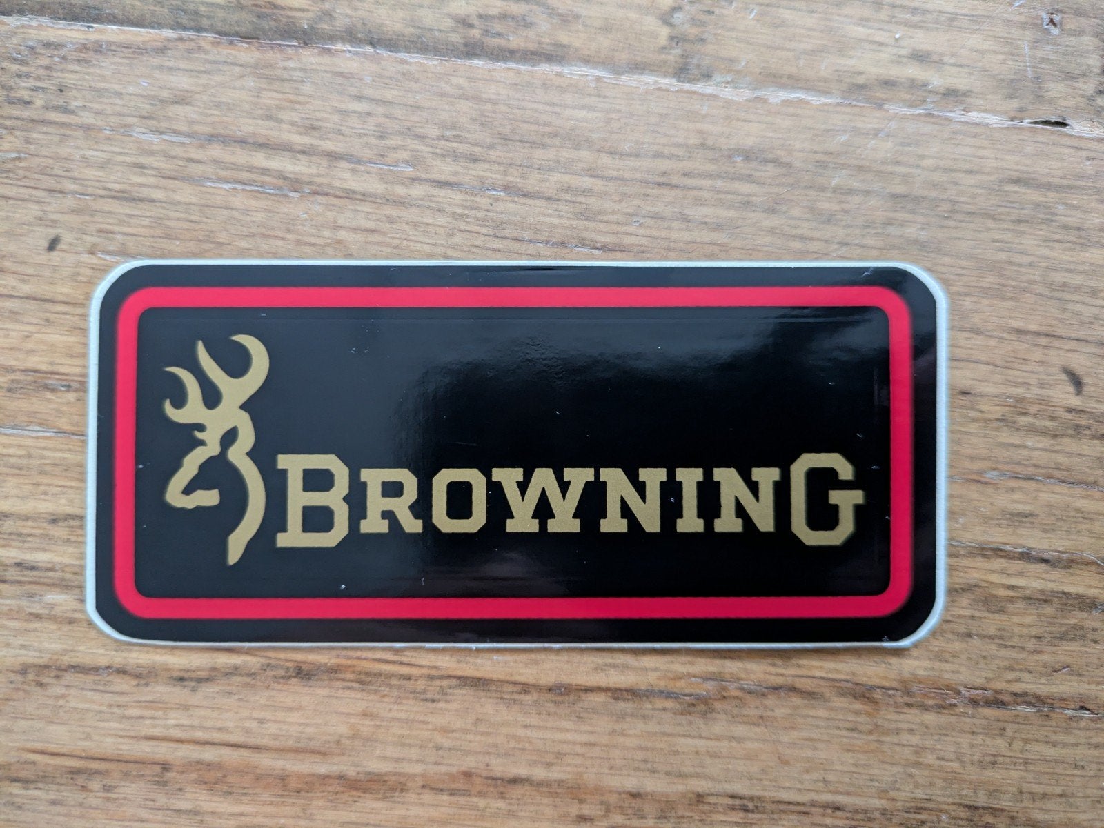sticker van Browning., Ophalen of Verzenden