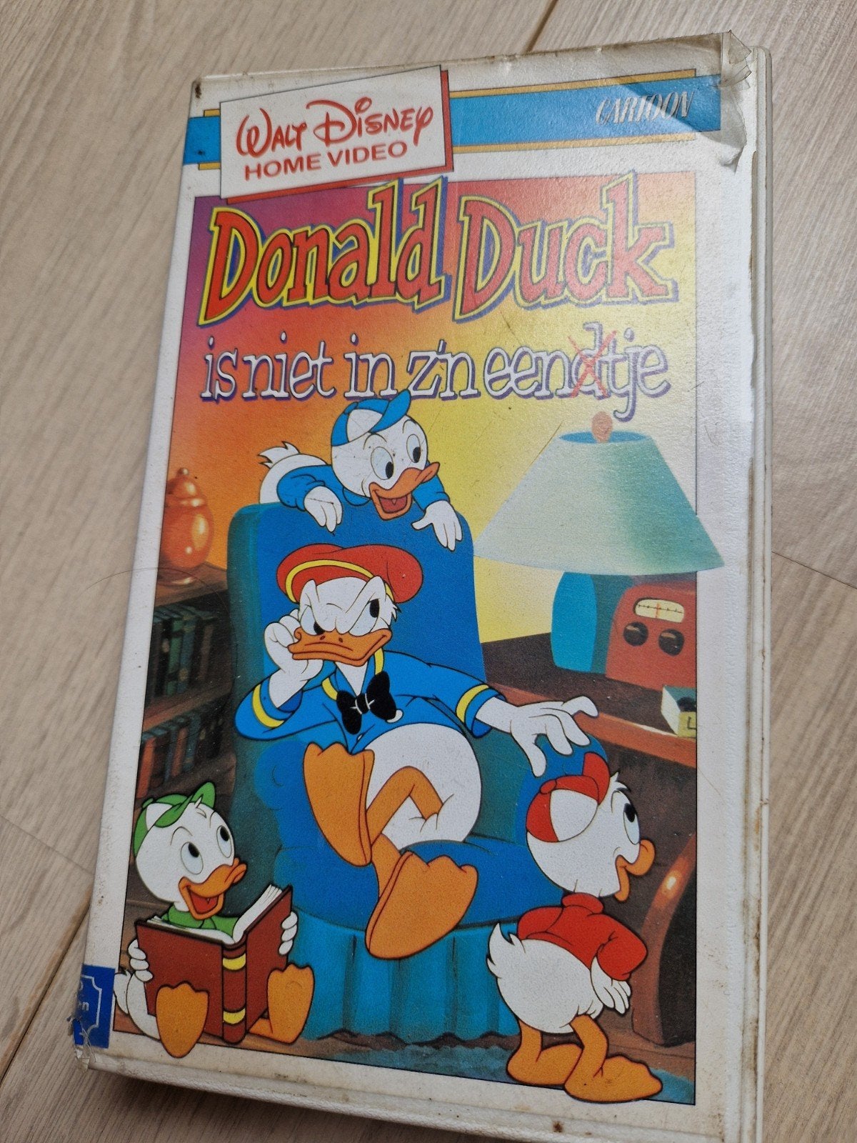 ex rental walt disney home video disney's donald duck vhsick, Ophalen of Verzenden