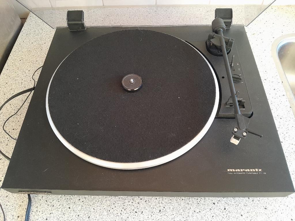marantz tt 42 draaitafel werkt niet goed., Overige merken, Automatisch, Ophalen of Verzenden, Platenspeler