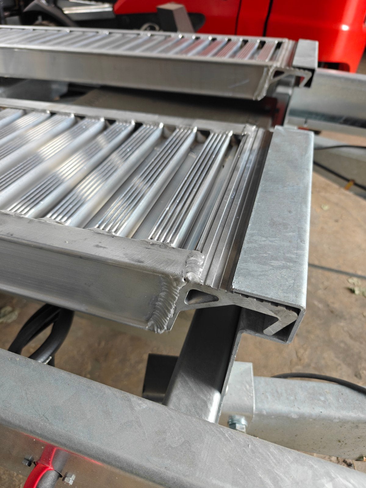 ACTIE! Set Aluminium oprijplaten aanhanger  3500KG, Auto diversen, Ophalen, Zo goed als nieuw