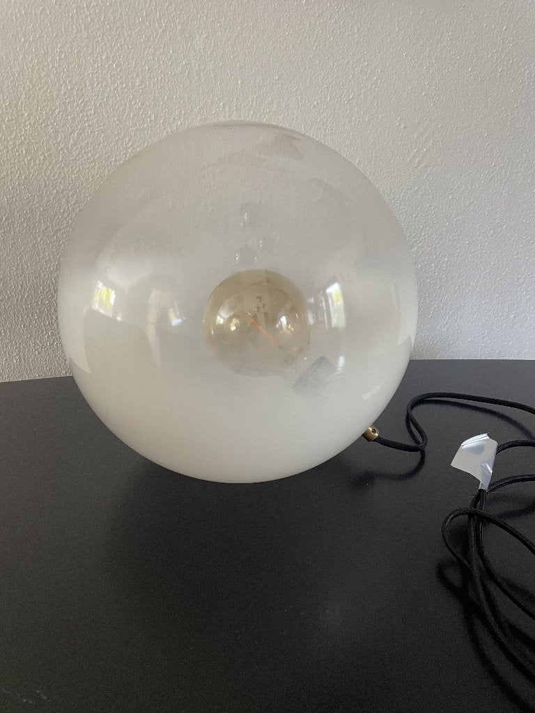 Tafellamp, Ophalen, Zo goed als nieuw, Glas, Minder dan 50 cm