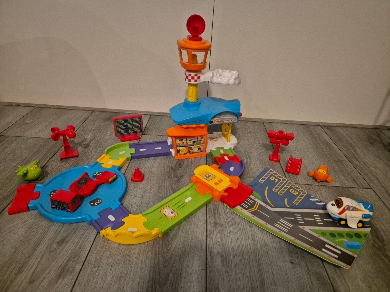 Toet toet Auto's vliegveld en extra Auto's, Ophalen, Zo goed als nieuw, Jongen of Meisje
