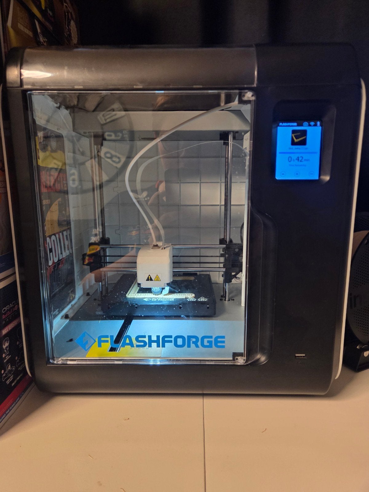 Flashforge Adventurer 3 pro 3D-printer (150x150x150mm), Computers en Software, Ophalen, Ingebouwde Wi-Fi, Flashforge, Zo goed als nieuw
