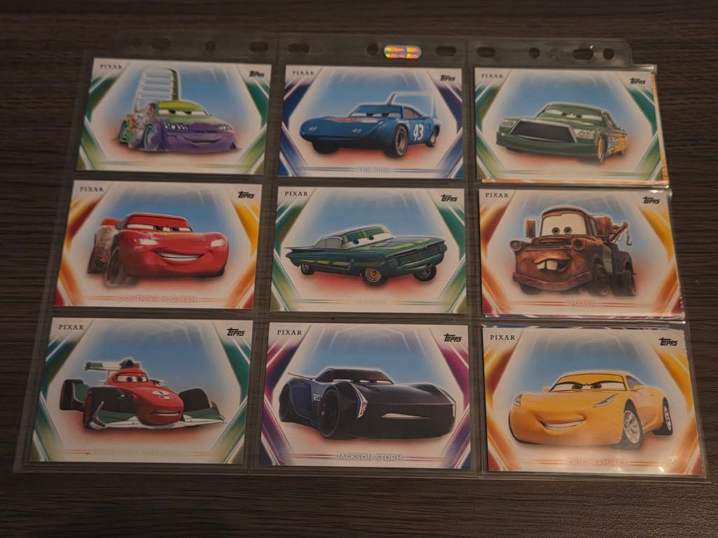 Cars trading cards Topps Disney, Ophalen of Verzenden, Overige figuren, Nieuw, Plaatje of Poster