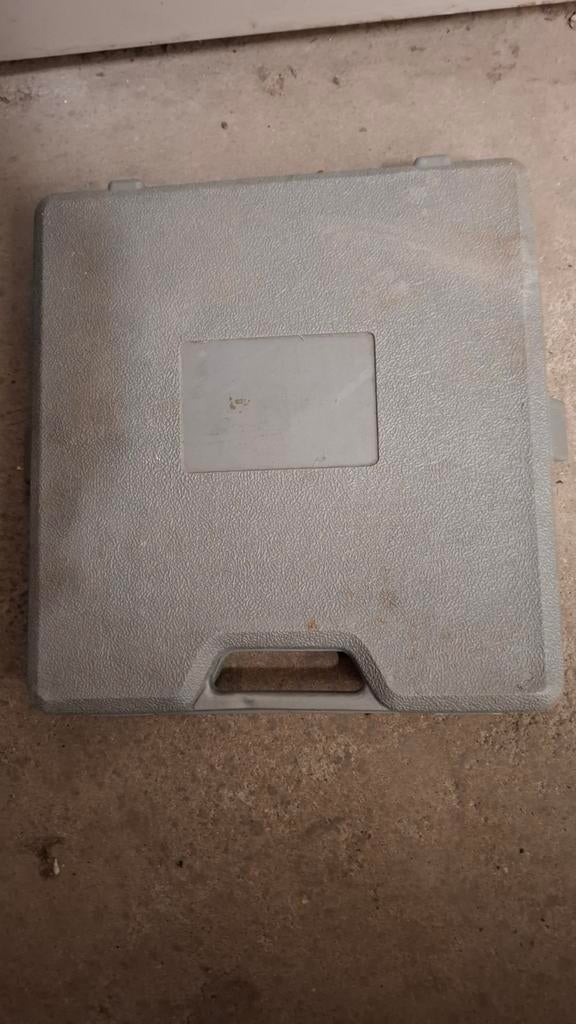 Gereedschapskist met doppenset, Ophalen of Verzenden, Gebruikt