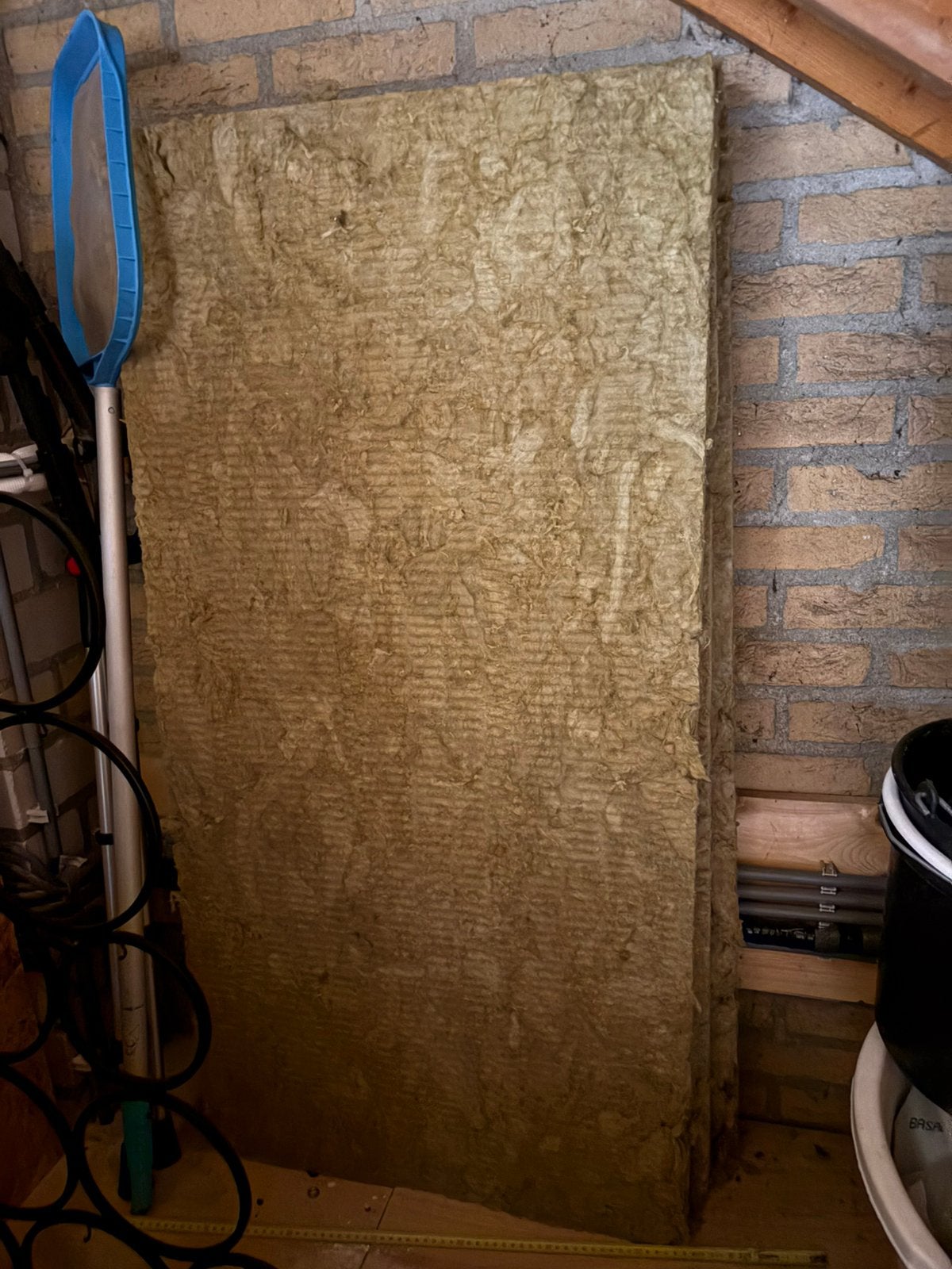 Isolatieplaat glaswol, Ophalen, 4 tot 8 cm, Zo goed als nieuw, Minder dan 5 m²