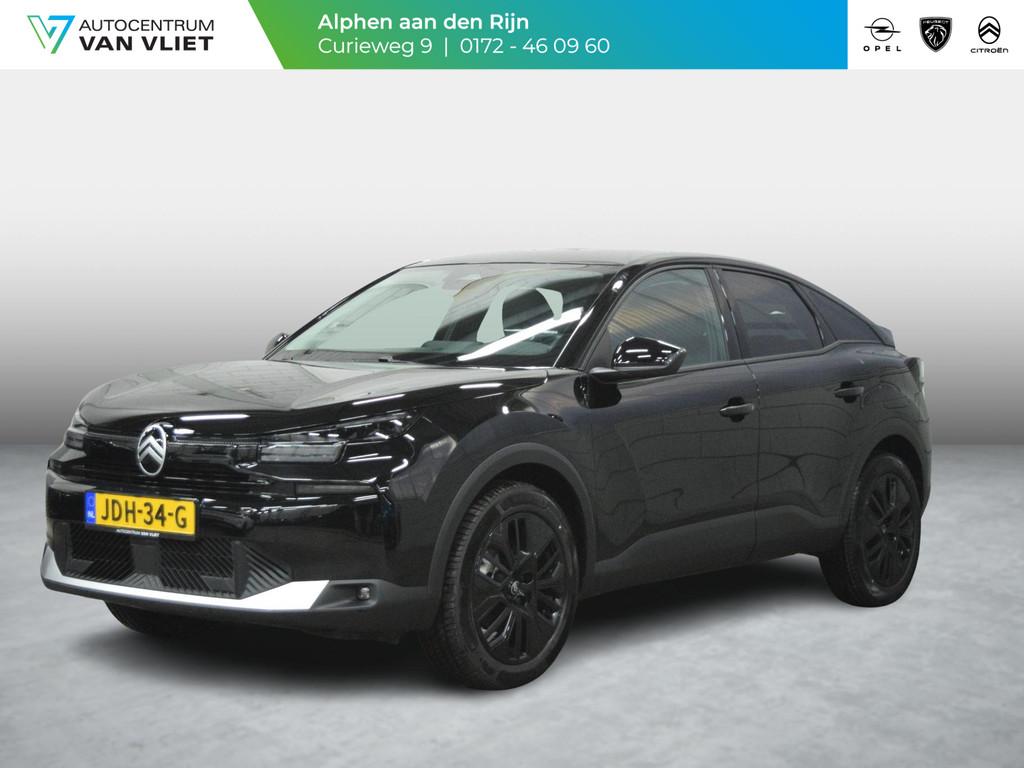 Citroen C4 1.2 Hybrid 145pk Collection CAMERA MET SENSOREN |, Auto's, Citroën, 1199 cc, Leder en Stof, Zwart, Origineel Nederlands