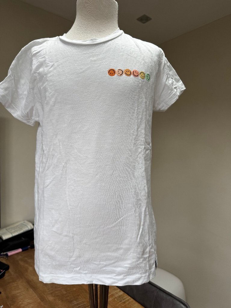 CARS JEANS shirt smileys zeer netjes maat 164 D0, Kinderen en Baby's, Kinderkleding | Maat 164, CARS JEANS, Gebruikt, Meisje, Ophalen of Verzenden
