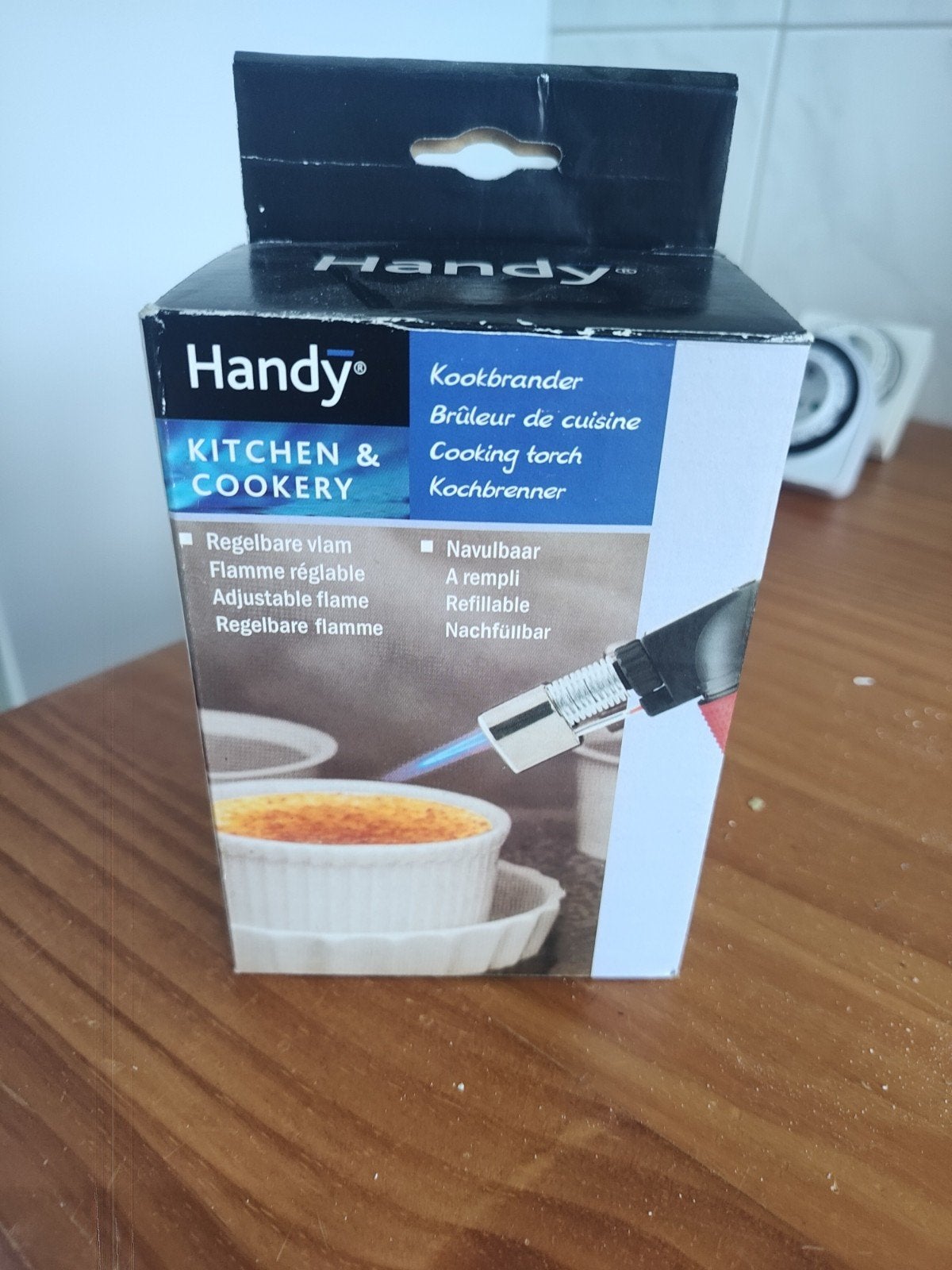 Handy Kookbrander - Crème brûlée brander, Overige typen, Ophalen, Gebruikt, Overige merken