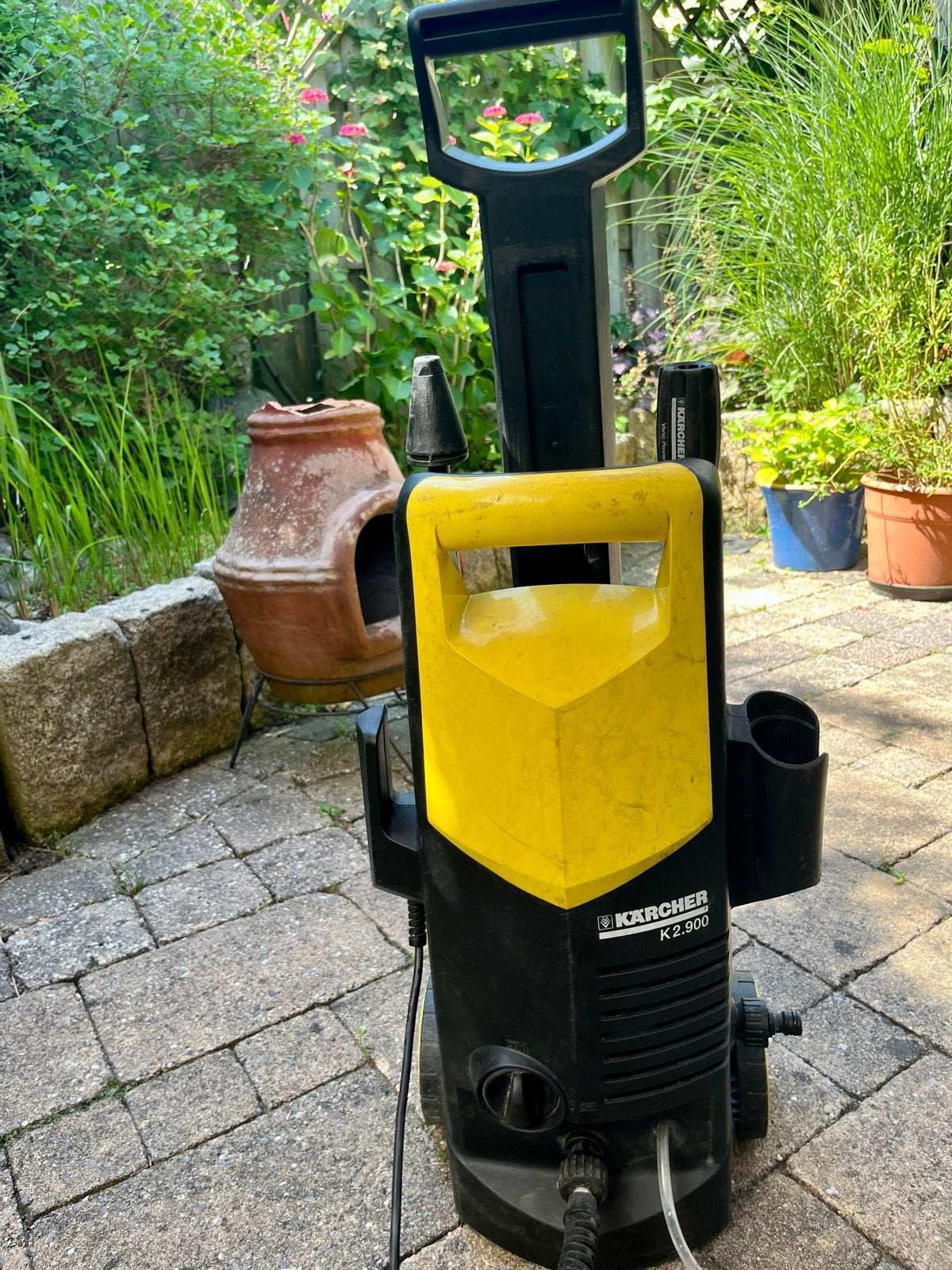 Kärcher K2.900 hogedrukreiniger, Ophalen of Verzenden, Gebruikt, Elektrisch, Met autostop en -start