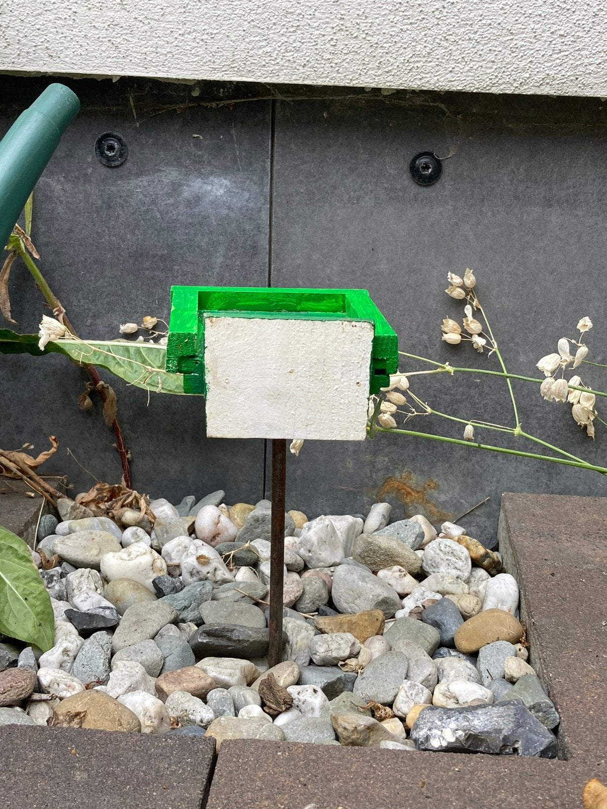 Weg stuur paaltje, Ophalen, Gebruikt