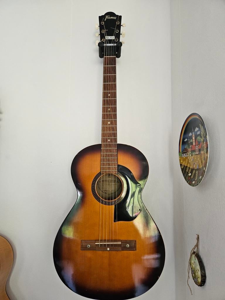 Vintage Framus Amateur Steelstring Gitaar - Jaren '70, Ophalen, Gebruikt, Klassieke of Spaanse gitaar