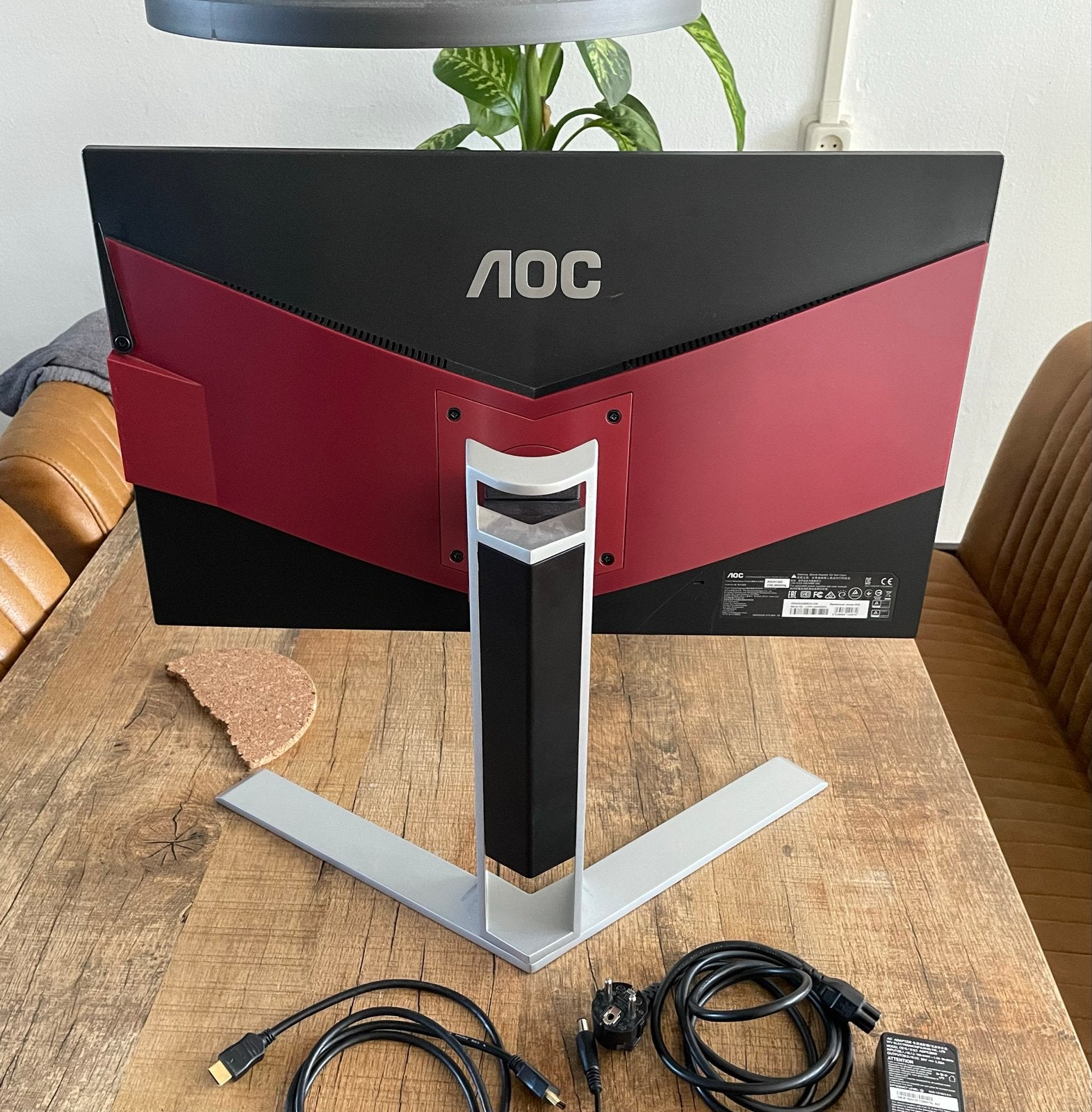AOC AGON AG241QG 24 inch gaming monitor, Computers en Software, Monitoren, In hoogte verstelbaar, Zo goed als nieuw, 1 tot 2 ms