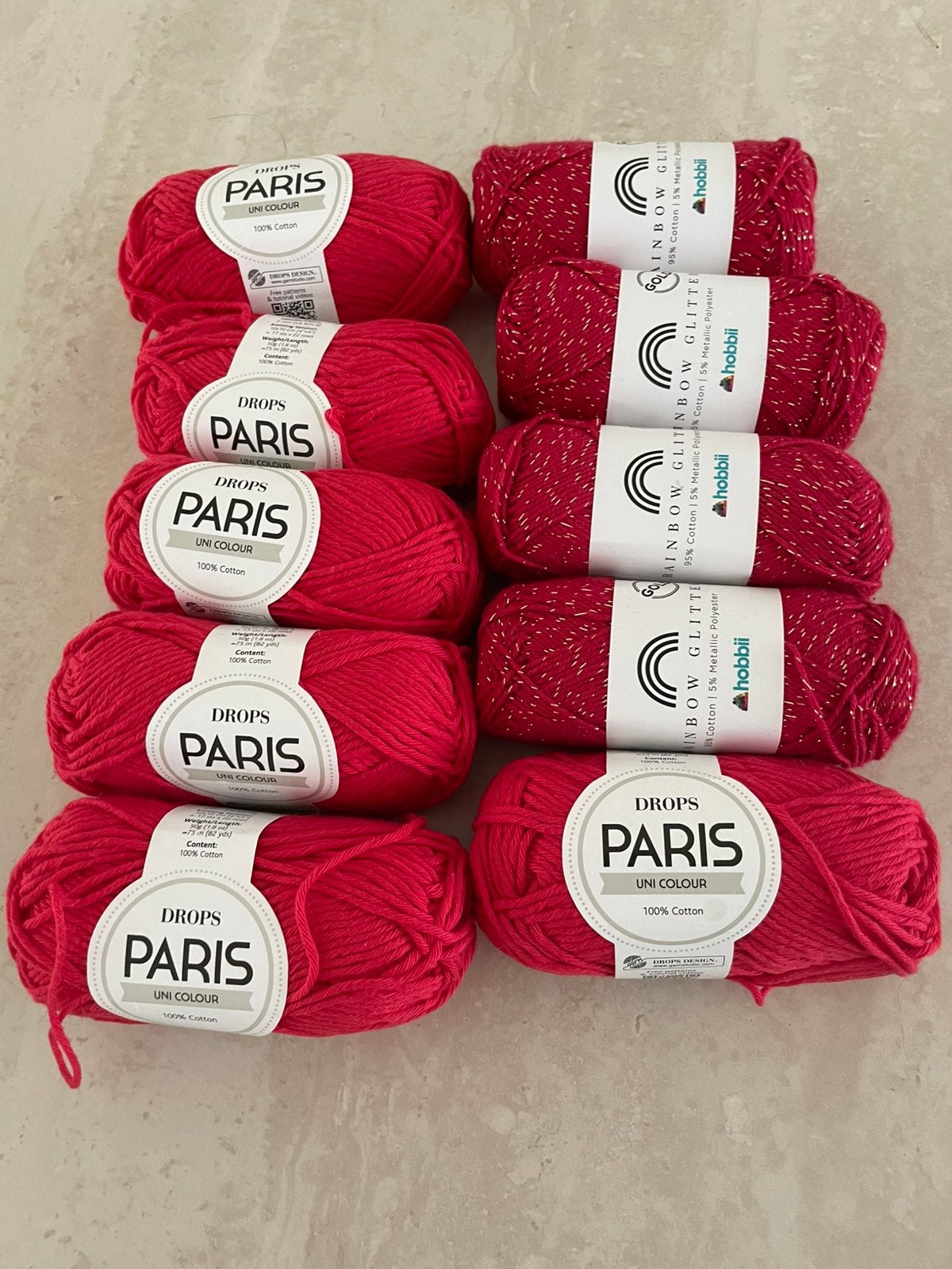 PARIS RAINBOW, Hobby en Vrije tijd, Breien en Haken, Ophalen of Verzenden, Zo goed als nieuw, Haken, Wol of Garen
