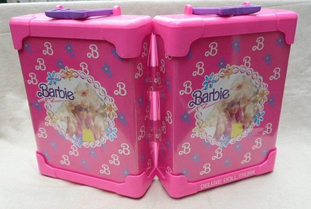 Barbie Deluxe Doll Trunk/koffertje (1991 Mattel), Ophalen of Verzenden, Gebruikt, Overige typen