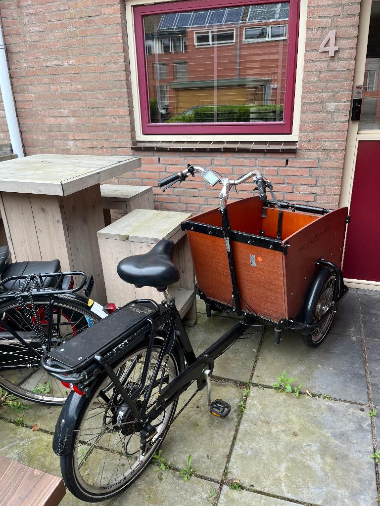 Babboe bik e bakfiets, Fietsen en Brommers, 4 kinderen of meer, Gebruikt, Elektrisch, Ophalen